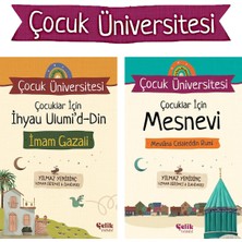 Çelik Yayınevi Çocuk Üniversitesi - Çocuklar Için Ihyau Ulumiddin - Çoçuklar Için Mesnevi  Seti