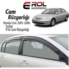 Erol Otomotiv Honda Civic (2001-2006) Sedan 4'lü Cam Rüzgarlığı
