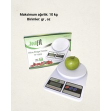 Epilons Hassas Ölçüm Için Dijital Mutfak Tartısı – 10 kg Kapasiteli Yeni Nesil