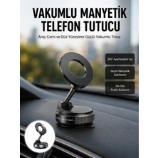 Ucuz Tekno 360 Derece Ayarlanabilir Manyetik Araç Telefon Standı Yeni Nesil