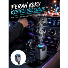 Beruflic Araç Çakmak Girişli Şarj Cihazı Nemlendirici ve Aromaterapi Özellikli Yeni Nesil