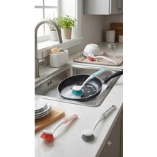 Bates House Flora Bulaşık & Lavabo Çok Amaçlı Fırça, Karma Renkler