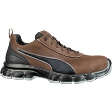 Puma Safety Condor Low Kahverengi Çelik Burunlu Nubuk Deri Iş Ayakkabısı S3 Src Esd 36 Numara