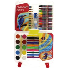 MEGA 43 Parça Çantalı Sanat Seti