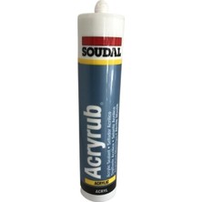 Acryrub Bej Silikonize Mastik 500 gr Soudal