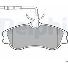 Delphi Fren Balatası Partner Ön 02- Peugeot