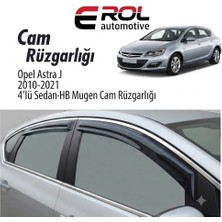 Erol Otomotiv Opel Astra J (2010-2021) 4'lü Sedan-Hb Mugen Cam Rüzgarlığı