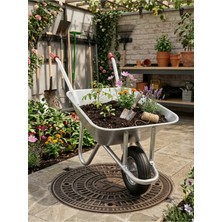 Bates House Galvanizli Metal El Arabası