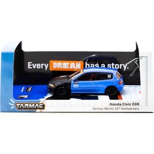 Tarmac Works 1/64 Honda Civic Eg6 Tarmac Works 10TH Anniversary - HOBBY64 T64-TL001-10TH