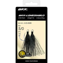 Bkk Lone Diablo Bt- Black Bucktail Olta Iğnesi