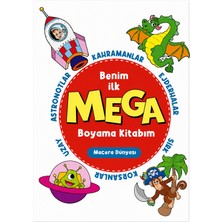 4e Mega Boyama Kitabı Macera Dünyası 128 Sayfa – 1 Adet