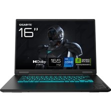 Gigabyte Gaming A16 Cvh 8gb RTX5060 Intel Core I7-13620H 16GB Ram 1tb SSD 16 Inç FHD+165Hz-OUTLET