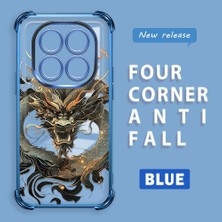 Ucuc Redmi Note 14 Pro 4g Uyumlu Şeffaf Silikon Köşe Koruma Lens Korumalı Elektroplatlı Kenar Kılıf