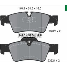 Textar Fren Balatası Arka Mercedes W164 - W463 - W251 V251