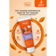 Merry Kedi Macunu 100 ml Tüy Yumağı Önleyici ve Deri Tüy Sağlığı - 2 Adet