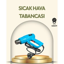 AyrStore 2000W Profesyonel 2 Kademeli Isı Tabancası Sıcak Hava Üfleme