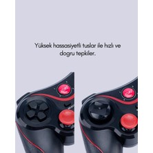 AyrStore Profesyonel Oyuncu Kablosuz Gamepad Çoklu Cihaz Desteği