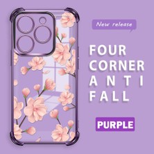 Ucuc Infinix Smart 8/8 Pro Uyumlu Şeffaf Silikon Köşe Koruma Lens Korumalı Elektroplatlı Kenar Kılıf