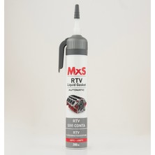 Mxs Yüksek Isıya Dayanıklı Rtv Sıvı Conta Gri 200 ml