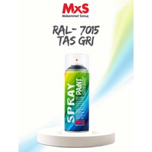 Mxs Ral 7015 Taş Gri Akrilik Sprey Boya 400 ml