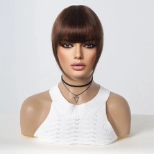 ALFA AKSESUAR 03 Yoğun Gerçek Perçem / Kahverengi