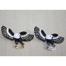 Birsence Swarovski Taşlı Kartal Figürlü Magnet