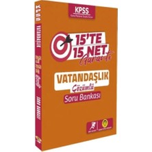 ALFA AKSESUAR 03 Tasarı Yayınları Kpss Vatandaşlık 15 Te 15 Net Garanti Soru Bankası