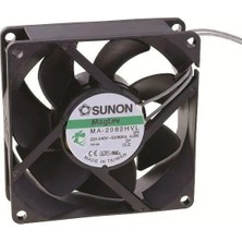 Sunon MA2082-HVL.GN Aksiyel Soğutma Fanı 220V/240V Ac 80X80X25 mm - High-Speed / Vapo Bearing (Maglev) / Maglev Teknolojili Endüstriyel Pano Fanı
