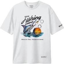 Balıkçılık Temalı Tişört - Fishing Giants Swordfish Tshirt