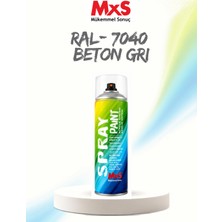 Mxs Ral 7040 Beton Gri Akrilik Sprey Boya 400 ml