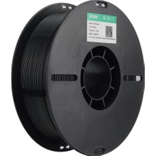 Esun Petg-Basic Siyah Filament 1,75 mm 1 kg Ams Uyumlu Plastik Makara