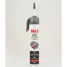 Mxs Yüksek Isıya Dayanıklı Rtv Sıvı Conta Siyah 200 ml