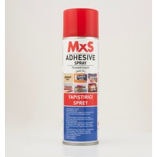 Mxs Çok Amaçlı Sprey Yapıştırıcı 500 Ml- Ahşap Kağıt Kumaş Sünger Deri Için
