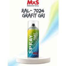 Mxs Ral 7024 Grafit Gri Akrilik Sprey Boya 400 ml