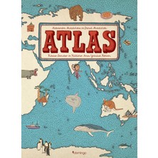 ALFA AKSESUAR 03 Atlas - Kıtalar, Denizler ve Kültürler Arası Yolculuk Rehberi