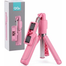 Qqe Çok Fonksiyonlu El Tipi Selfie Çubuğu ve Masaüstü Telefon Tripod Standı