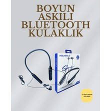 Shoplet Uzun Süreli Kullanım Için – Kablosuz Boyun Bantlı Kulaklık, 50 Saat Batarya