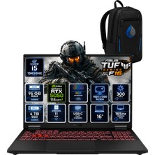 Asus Tuf Gaming F16 Intel Core I5-13450HX 96 GB Ddr5 4 Tb SSD Rtx 5050 8gb 16'' Wuxga IPS 165Hz Windows 11 Pro Gaming Laptop FX608JH-RV080RNP32