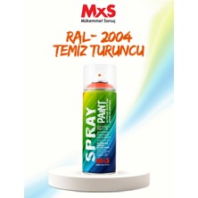 Mxs Ral 2004 Temiz Turuncu Akrilik Sprey Boya 400 ml