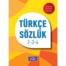 ALFA AKSESUAR 03 Ilköğretim Türkçe Sözlük Karton Kapak 2-3-4