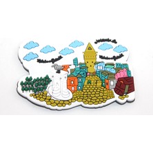 Birsence Istanbul Temalı Magnet Model 1
