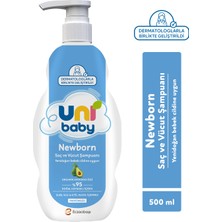 Uni Baby Newborn Yenidoğan Saç ve Vücut Şampuanı  500 ml