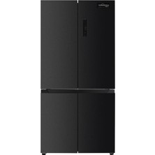 Tommatech TSB-191600-SMP 600L 4 Kapılı Buzdolabı Dark Inox