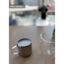 Jet's Home Mini Sütlük Paslanmaz Kahve Yanı Sütlüğü Çelik 30 ml