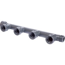 Rain Pvc 4 Lü Kollektör Manifold (32MM) 1 Inc