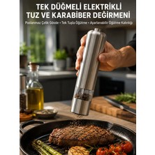 Hsc Bilişim Elektrikli Baharat Öğütme Ergonomik Şeffaf Gövde Yeni Nesil