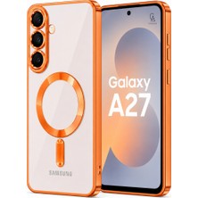 Coolacs Samsung Galaxy A27 Uyumlu Kılıf Kamera Lens Koruyuculu Magsafe Özellikli Telefon Kılıfı Kapak
