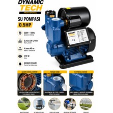 Dynamic Tech Bakır Sargılı Kendinden Hidroforlu Güneş Enerjisi Basınç Arttırıcı Sıcak Soğuk Su Hidroforu Pompa Hazır Set