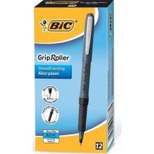 Bic Roller Kalem Grip 0.5 Mm Siyah 939342 (12 Li Paket)