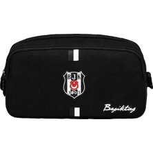 Beşiktaş Kalem Çantası Emprime Baskı Detaylı Kanvas 26382